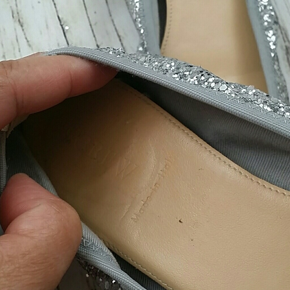 J. Crew Glitter Flats - Picture 2 of 7